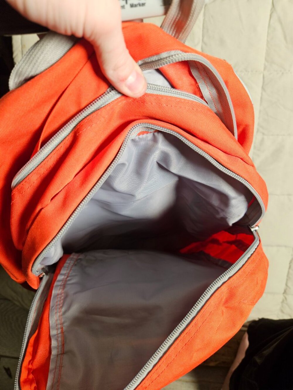 JanSport Backpack Rust Orange - Picture 6 of 7